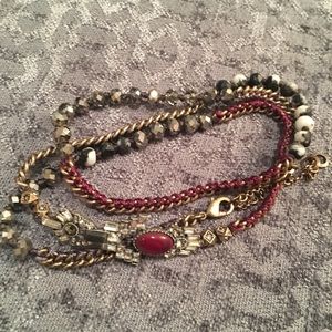 Cafe Society Multi-Wrap Bracelet